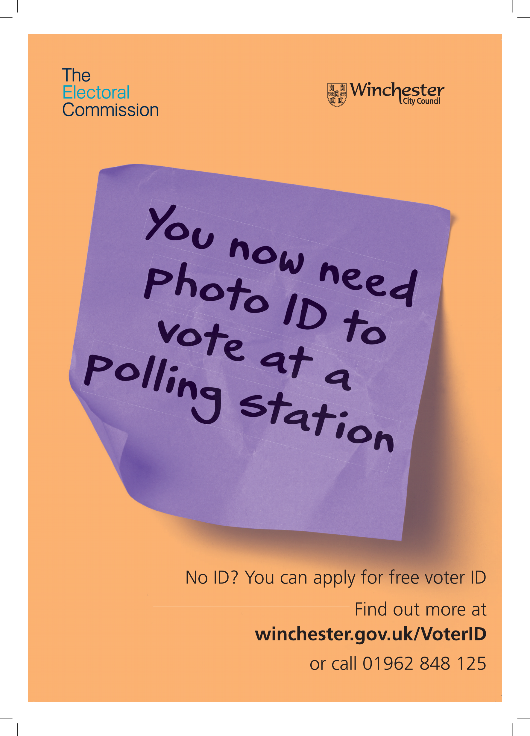 Voter ID – a new requirement